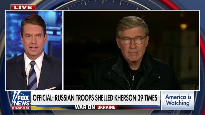 Russian troops reportedly shelled Kherson 39 times as Putin's war rages on