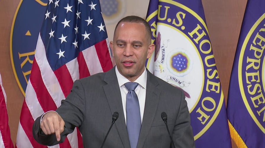 Dem leader Jeffries calls Republicans who spoke out during Biden State of the Union 'childish,' 'petulant'