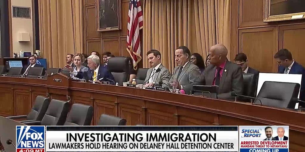 Lawmakers clash over immigration enforcement at Delaney Hall Detention Center