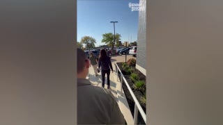 DHS Secretary Kristi Noem "blocked" from using bathroom at Illinois village hall