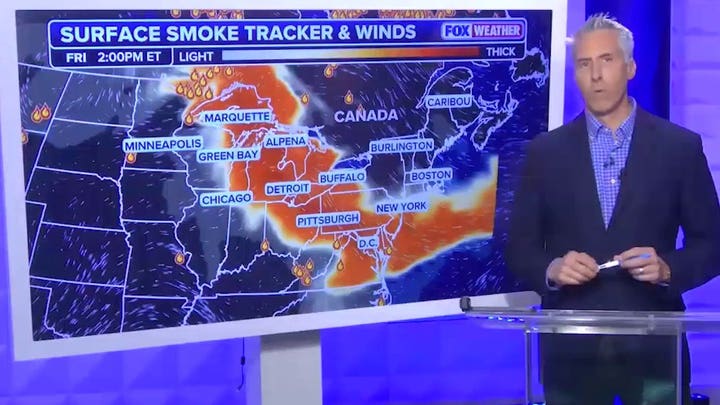 FOX Weather correspondent Bob Van Dillen talks Canada wildfire impact ahead of World Cup final