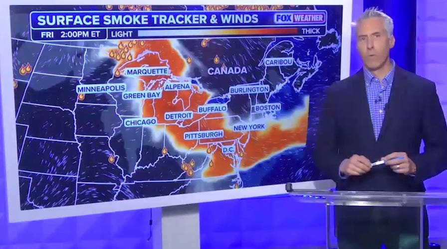FOX Weather correspondent Bob Van Dillen talks Canada wildfire impact ahead of World Cup final