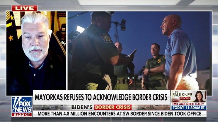 Mayorkas refuses to acknowledge southern border is in crisis