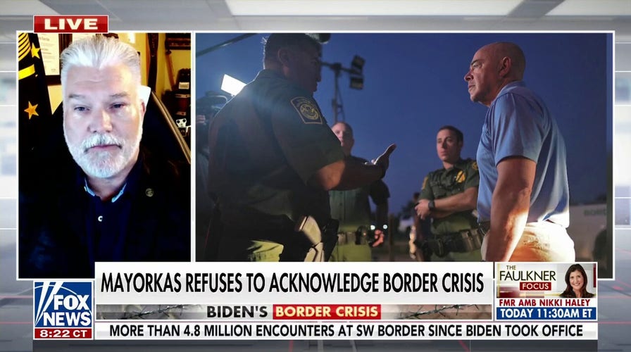 Mayorkas refuses to acknowledge southern border is in crisis