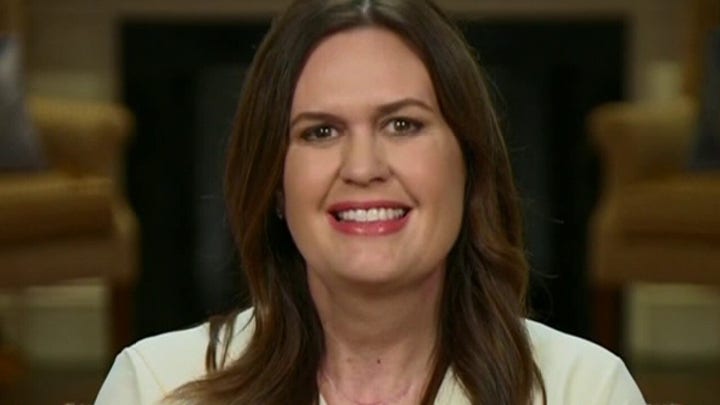 Sarah Sanders delivers Republican rebuttal to President Biden's SOTU address