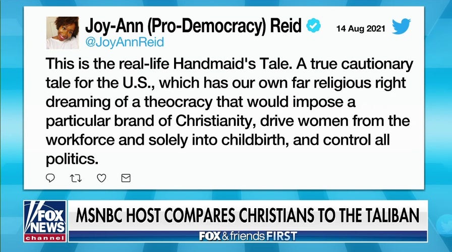 Hollywood and left-wing media compares conservative Christians to the Taliban