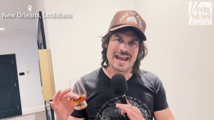 Ian Somerhalder cree que es un momento "poderoso" para los estadounidenses y el whisky