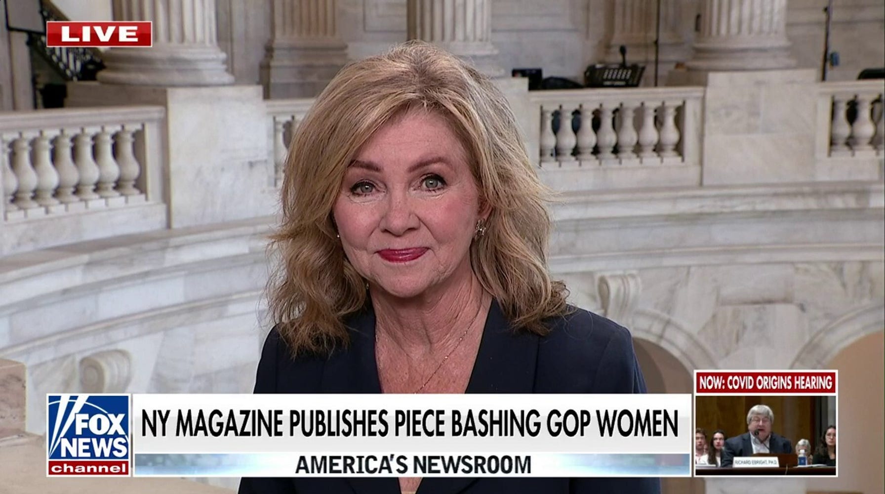 Republican Marsha Blackburn Declares Left's Agenda: Erasing Gender Lines