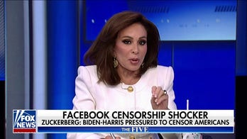 ‘The Five’: Mark Zuckerberg reveals censorship pressure from the Biden-Harris admin