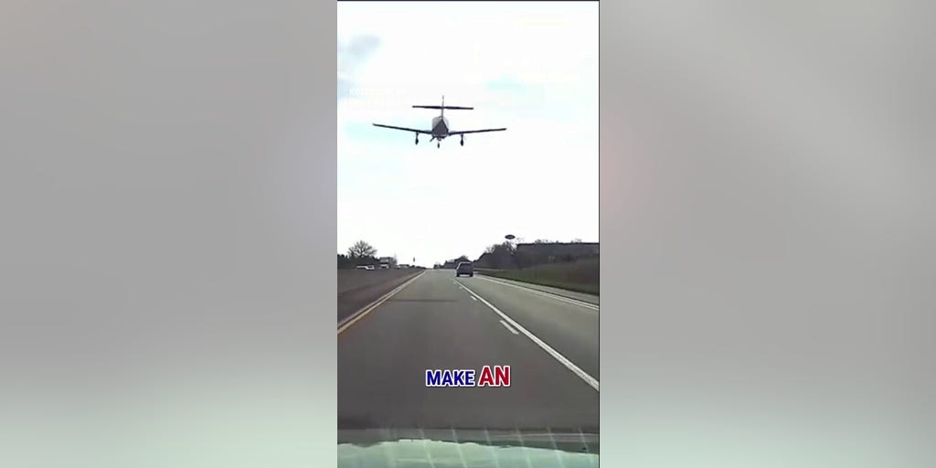 WATCH: Plane makes EMERGENCY landing on Pennsylvania highway