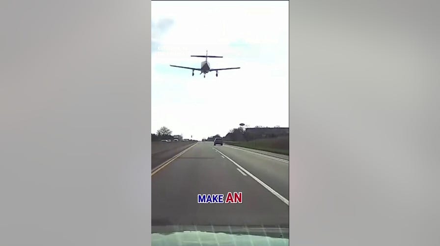 WATCH: Plane makes EMERGENCY landing on Pennsylvania highway