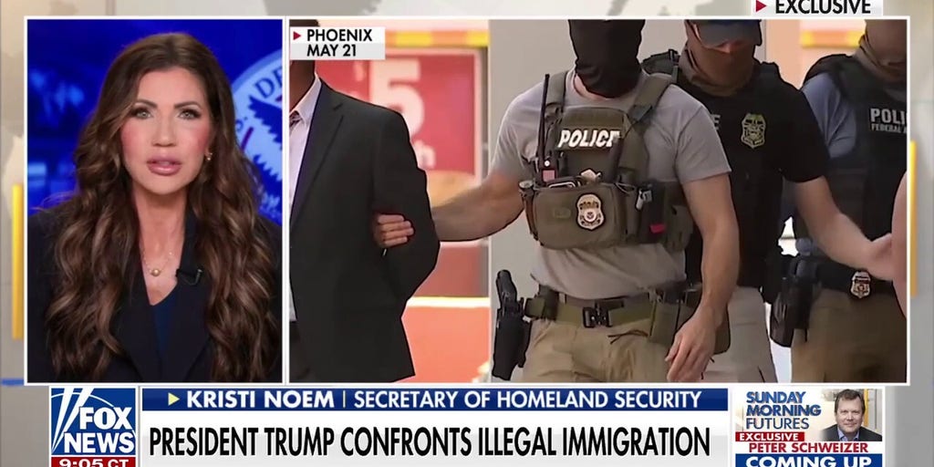 'It's time Americans come first': Kristi Noem backs Trump's daily ICE arrest goal