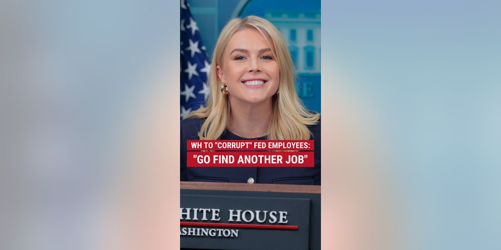 White House to "corrupt" federal employees: "Go find another job"