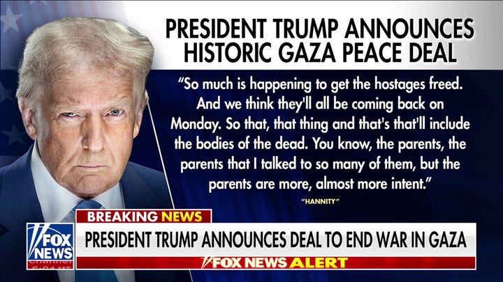 Hamas hostages on move after Trump secures ultimate peace deal