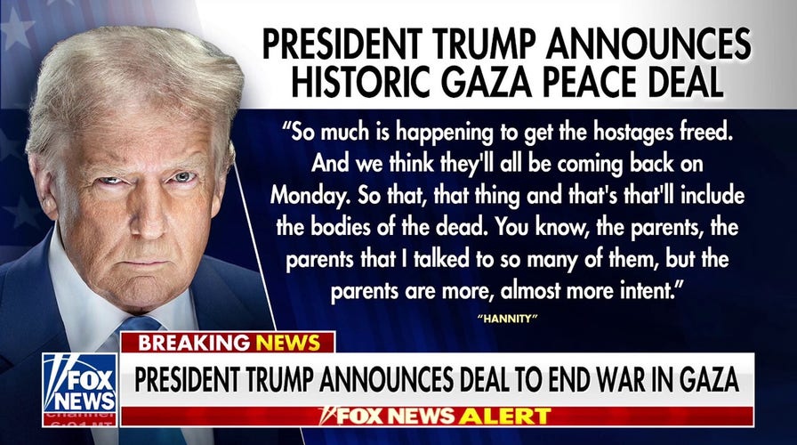 Hamas hostages on move after Trump secures ultimate peace deal