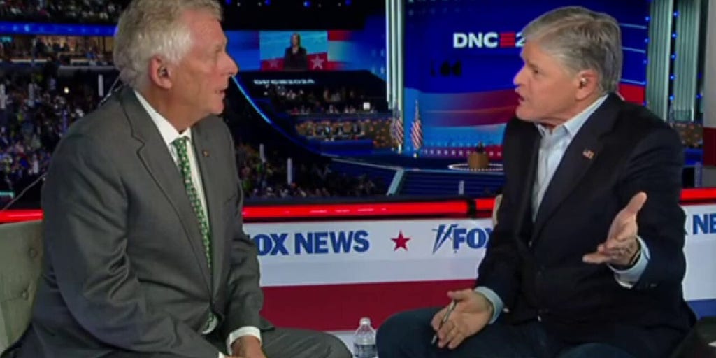 Hannity presses Terry McAuliffe on abortion and Medicare for all at the DNC