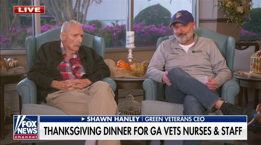 'Green Veterans' nonprofit honors veterans' healthcare workers with Thanksgiving dinner