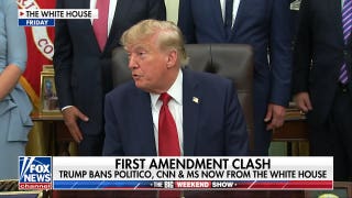 Trump bans CNN, Politico from White House as WHCA fires back
