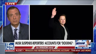 Howie Kurtz on Elon Musk suspending reporters' Twitter accounts: Giving ammunition to journalists who don't like him - Fox News