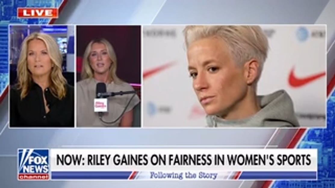 Riley Gaines fires back at Megan Rapinoe over transgender athlete criticism