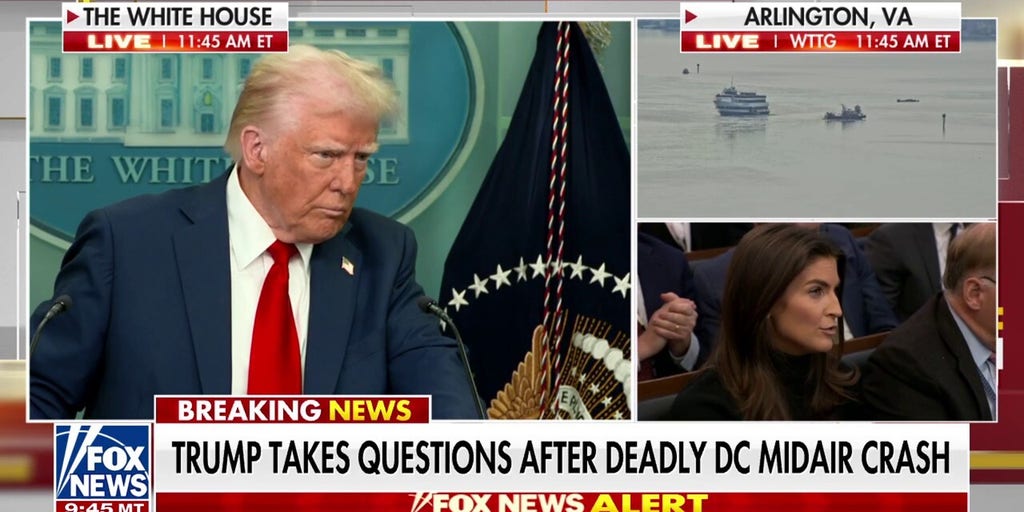 Trump tussles with press on DEI and DC plane crash: 'Not a very smart question'
