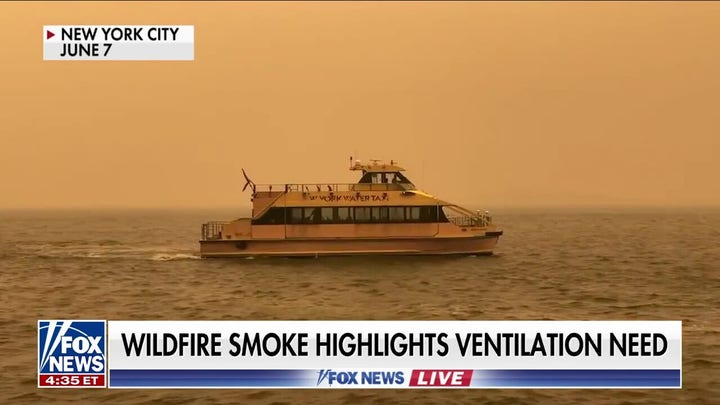 New warnings about indoor air quality from Canadian wildfires