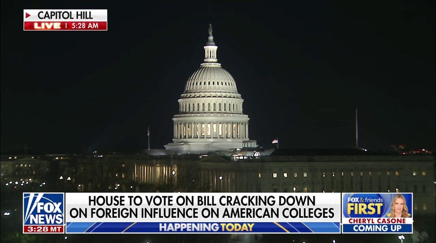 House to vote on 'DETERRENT Act' to address 'dire' threat of foreign influence in US universities