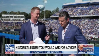 Hegseth talks favorite sports legends, best fast-food restaurants with Peter Doocy