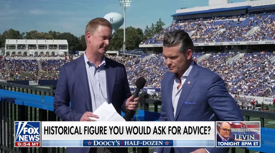 Hegseth talks favorite sports legends, best fast-food restaurants with Peter Doocy