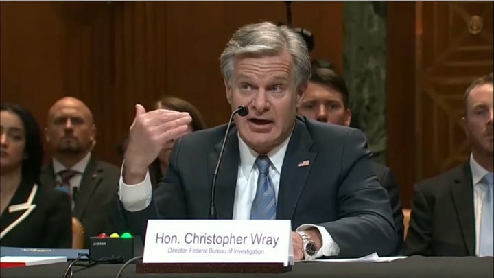 FBI Director Wray warned of border-related terror threats before 8 suspects were arrested for alleged ISIS ties