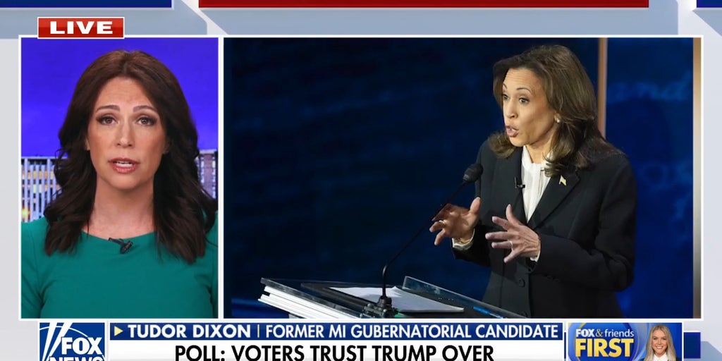 Harris insists her values haven't changed during debate despite various flip-flops