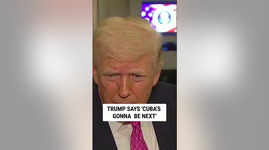 Trump says 'Cuba's gonna be next'