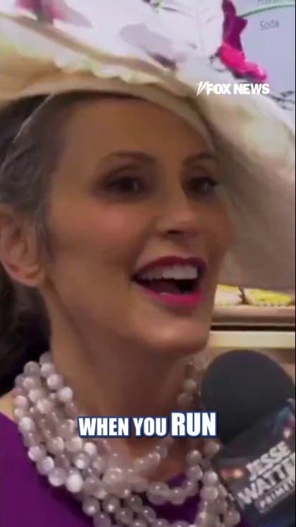 'Watters' tracks down Whitmer, Joe & Mika at Kentucky Derby