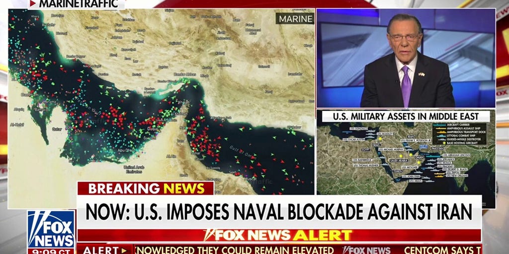 Gen. Keane warns Iran ‘overplayed their hand’ as US launches Strait of Hormuz blockade
