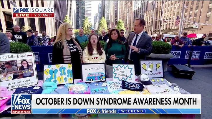 ‘Fox & Friends Weekend’ celebrates entrepreneurs with Down syndrome in FOX Square