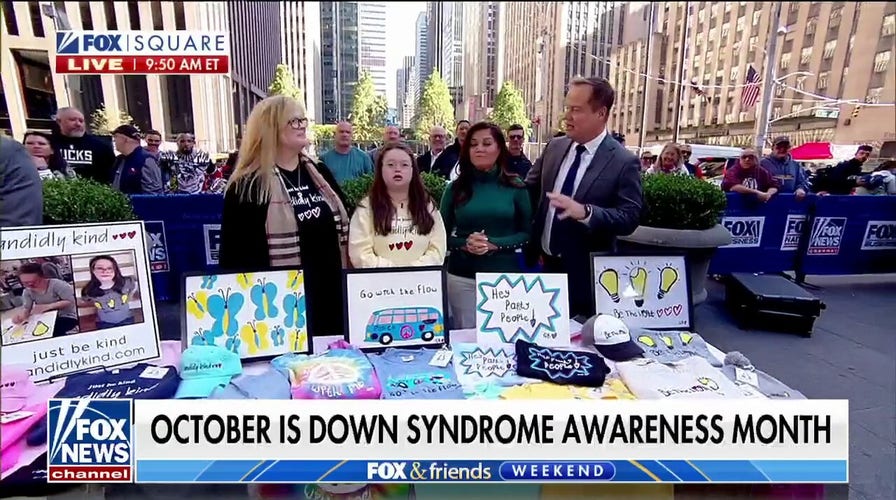 ‘Fox & Friends Weekend’ celebrates entrepreneurs with Down syndrome in FOX Square