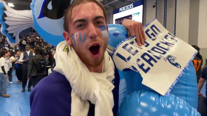 Saint Peter's students, alumni react to Sweet 16 upset victory: 'We're not done yet'