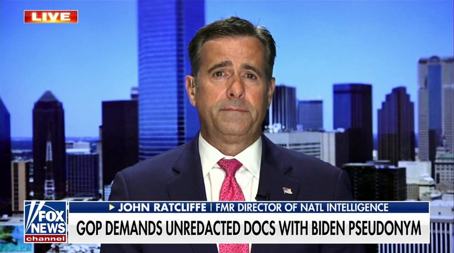 ‘No legal basis’ for CIA to withhold documents: John Ratcliffe