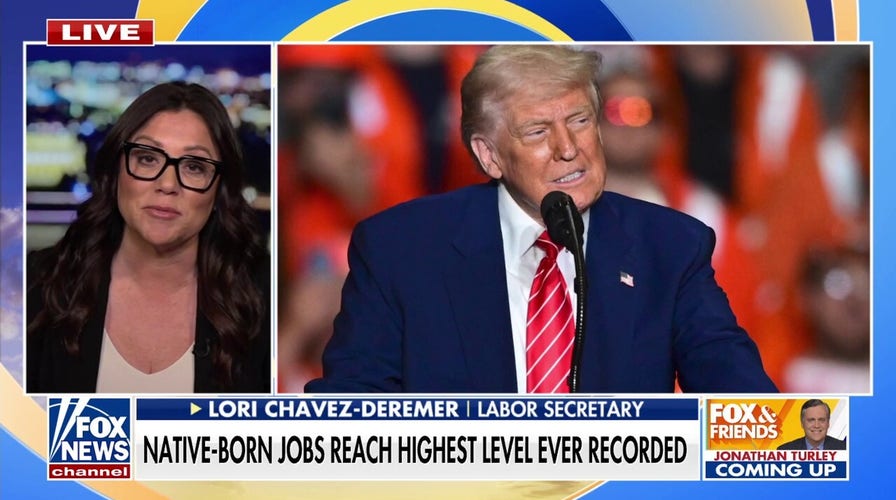 Labor secretary touts record native-born job market under Trump: 'Americans are being put first'