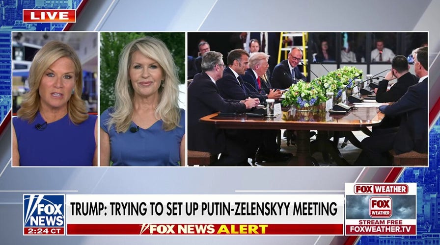  'VISIONARY LEADER': President Trump gathers world officials to 'ensure peace' in Europe