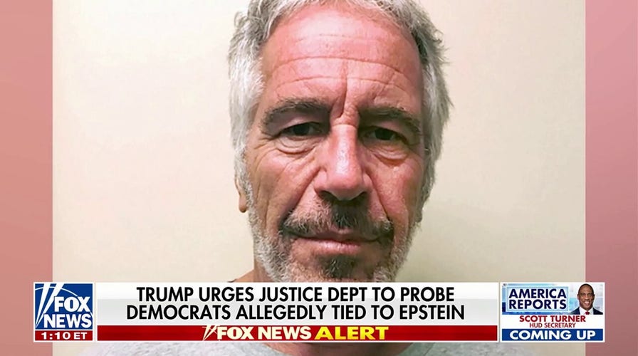 Trump urges DOJ to launch probe into Democrats' alleged Epstein ties