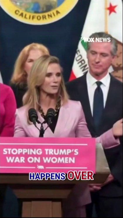 Gavin Newsom's wife GOES OFF on reporters