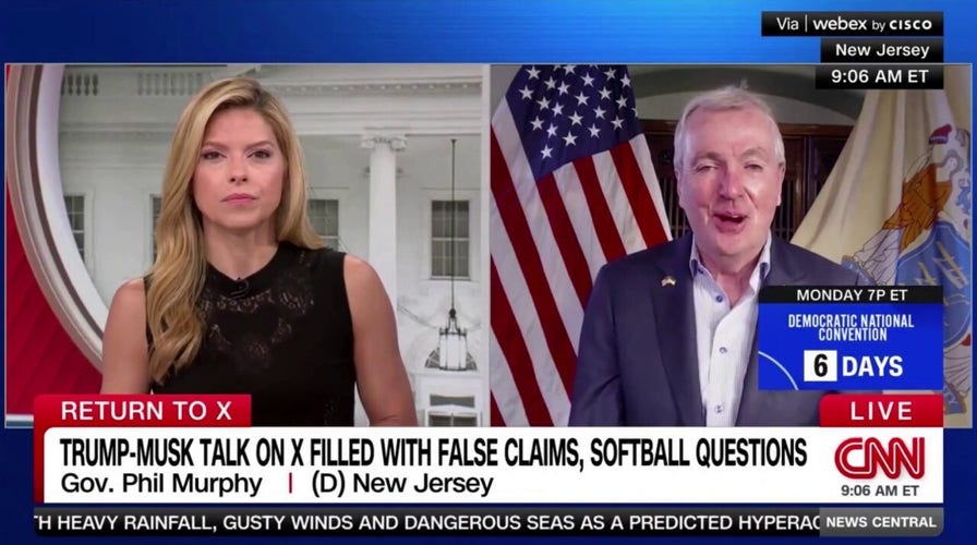 Democratic Gov. Murphy defends Harris for avoiding media interviews: 'Plenty of time'