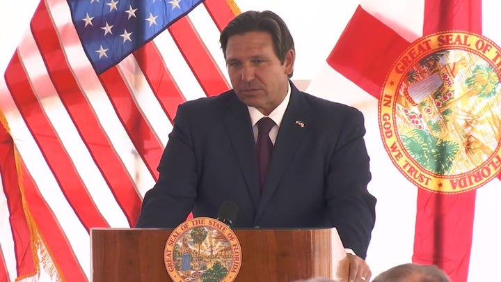 Ron DeSantis claps back at House Majority Leader Hakeem Jeffries' warning to 'F around and find out' amid redistricting gambit