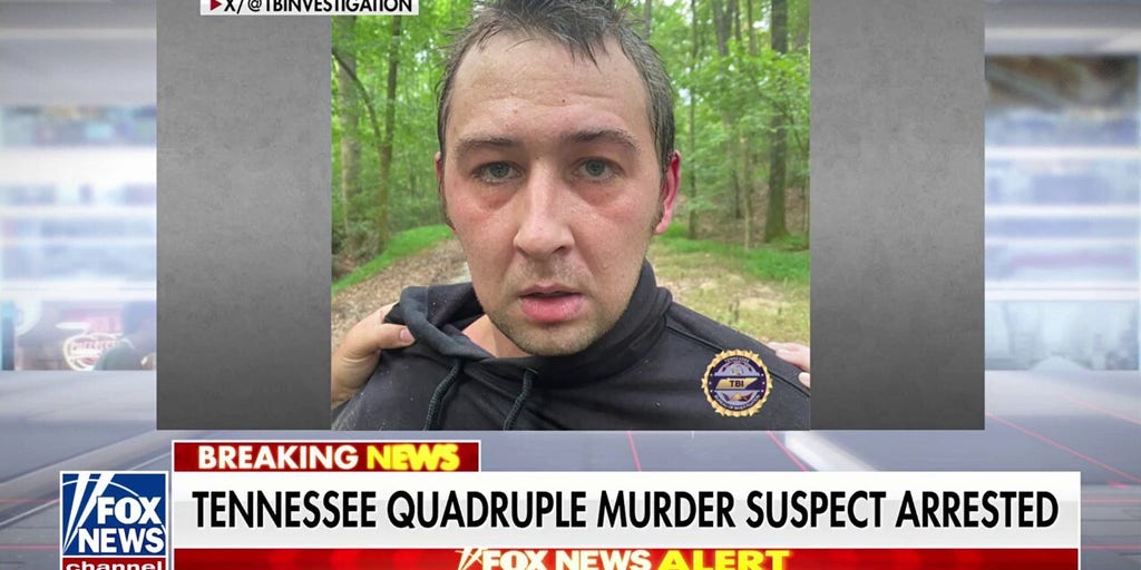 Tennessee quadruple murder suspect captured, arrested