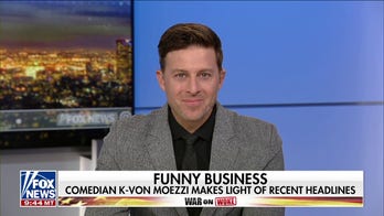Comedian K-Von Moezzi riffs off a few jokes on '91���� @ Night'