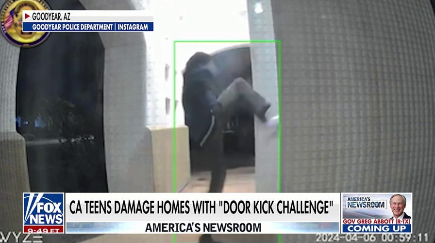 Latest viral situation  has teens damaging homes