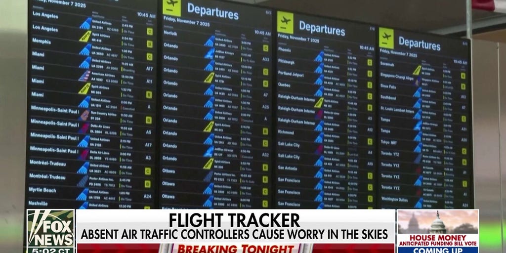 1,200 flights canceled, Duffy warns number could double or triple by end of week without end to shutdown