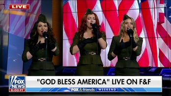 American Bombshells perform ‘God Bless America’