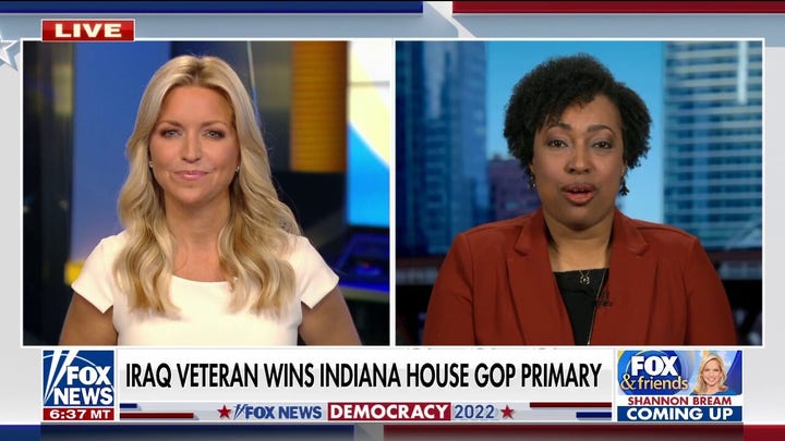 Iraq War veteran wins Indiana primary, could become only Black Republican woman in Congress